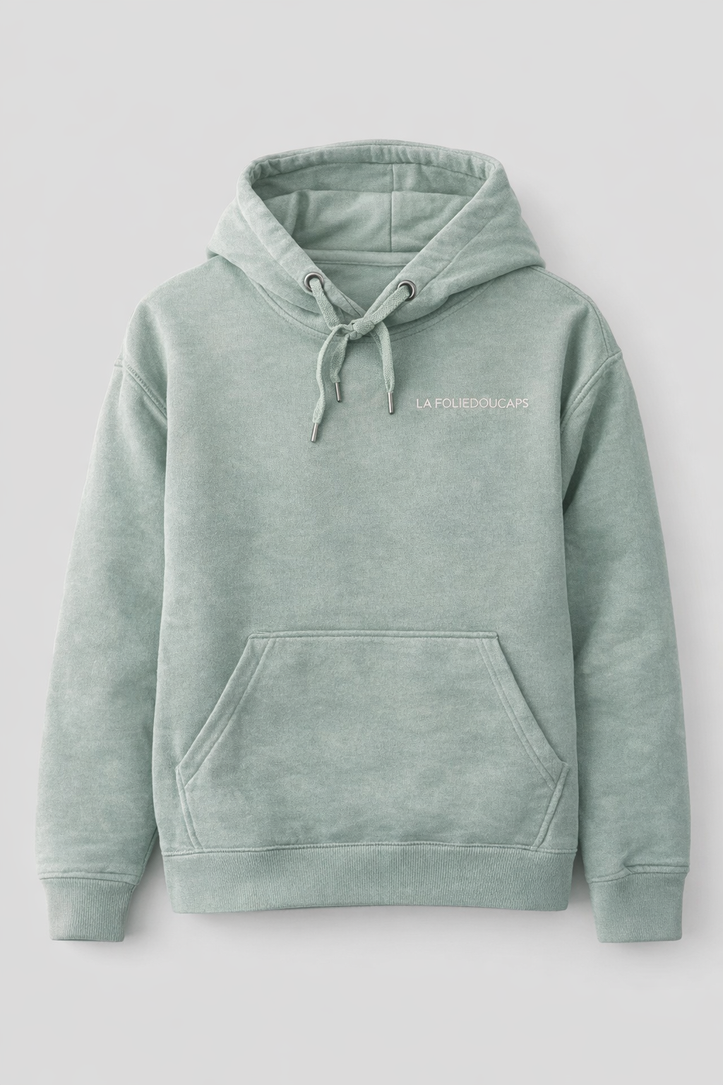 Sweat-shirt capuche CAP’S bleu (la folie d’où ?)